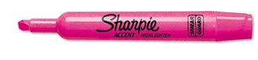 Sanford 25009 Highlighter Sharpie Accent Pink - Broad